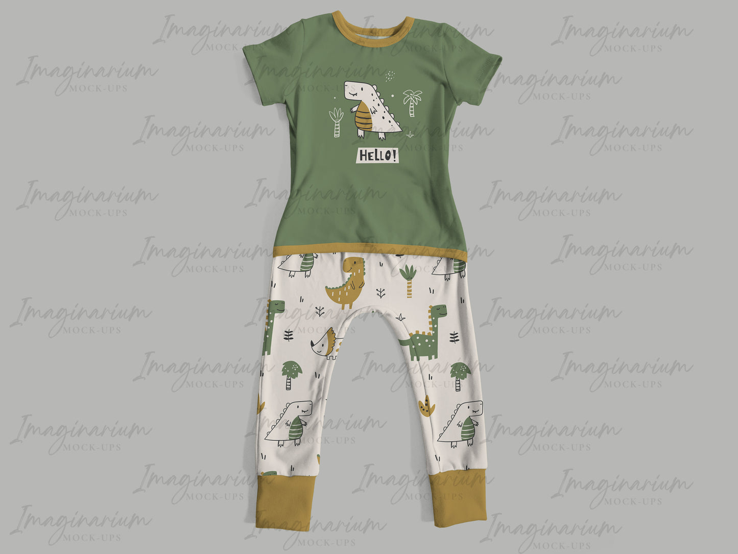 Short Sleeve Anytime Romper Mock Up, Realistic Mockup for Photoshop and Procreate