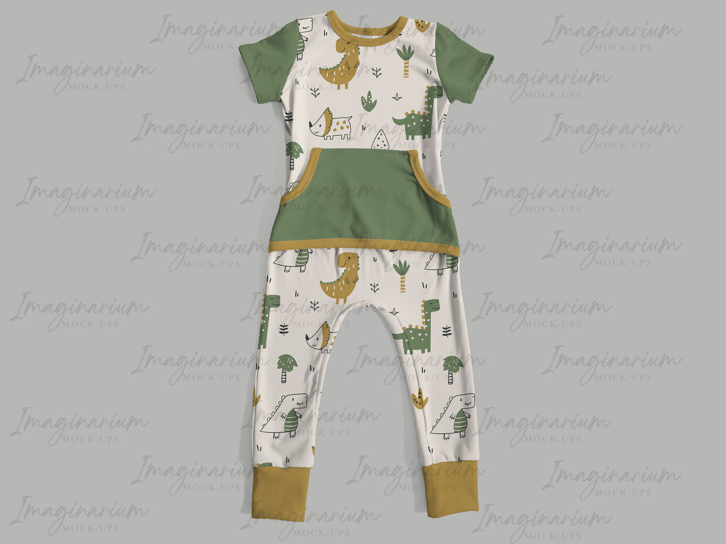 Short Sleeve Anytime Romper Mock Up, Realistic Mockup for Photoshop and Procreate