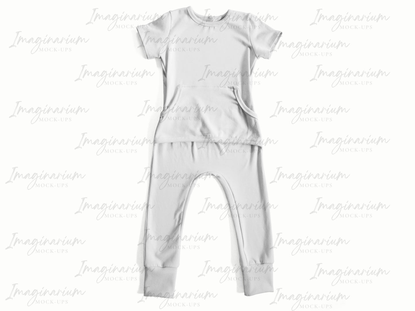 Short Sleeve Anytime Romper Mock Up, Realistic Mockup for Photoshop and Procreate