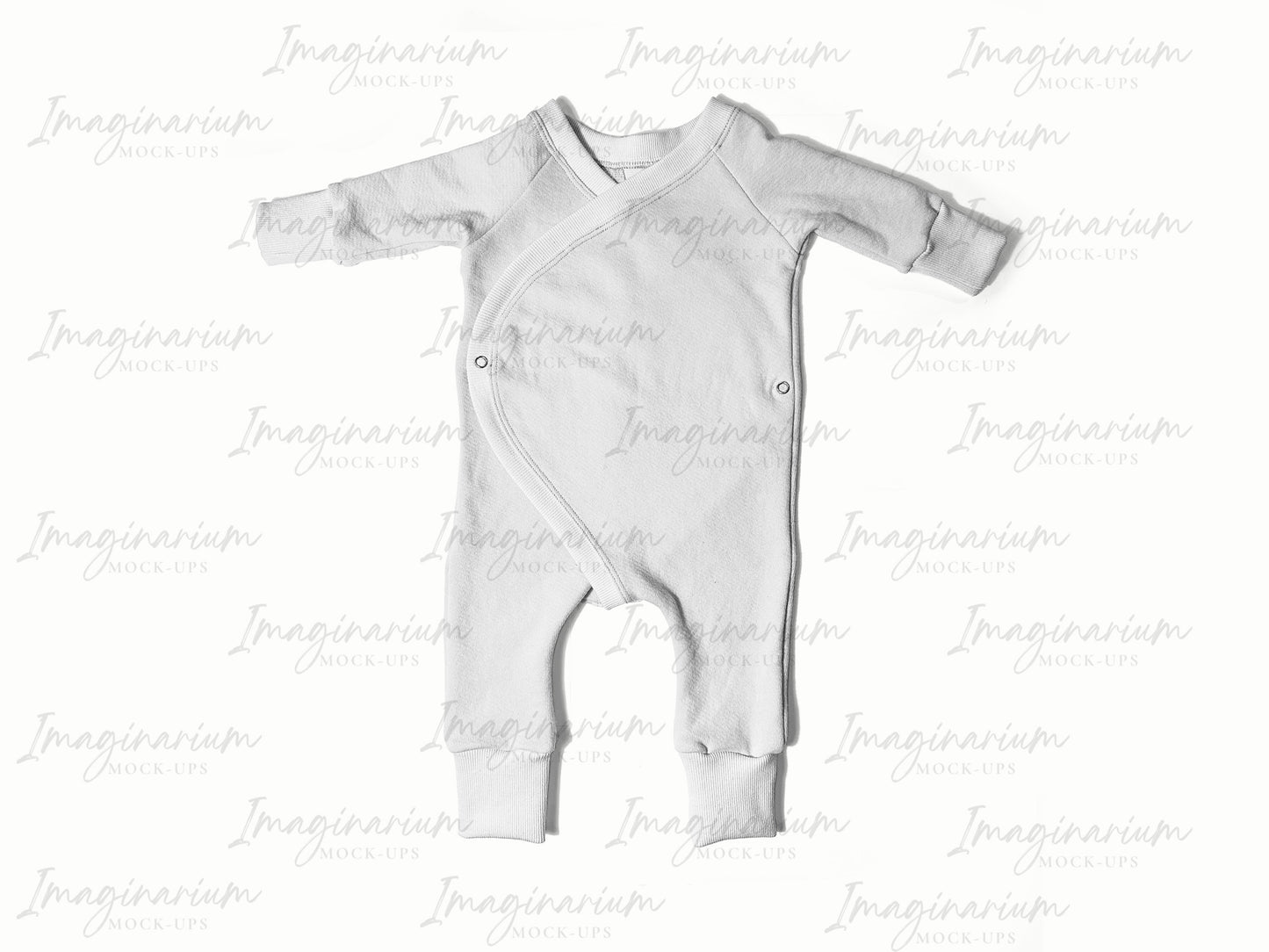 Baby East Romper Mock Up, Realistic Clothing Mockup for Photoshop and Procreate