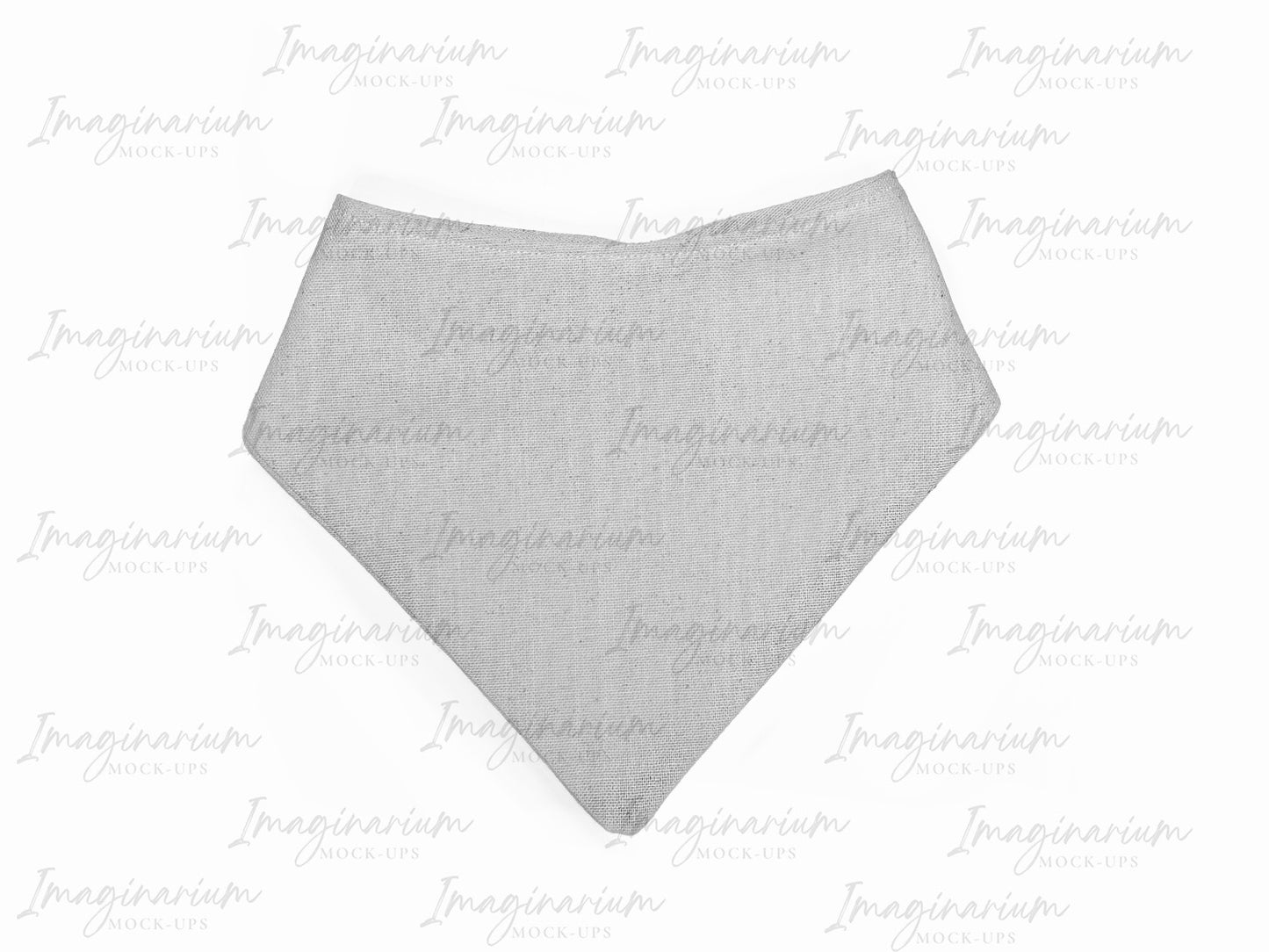 Bandana Bib Mock Up, Realistic Baby Bib Mockup for Photoshop and Procreate