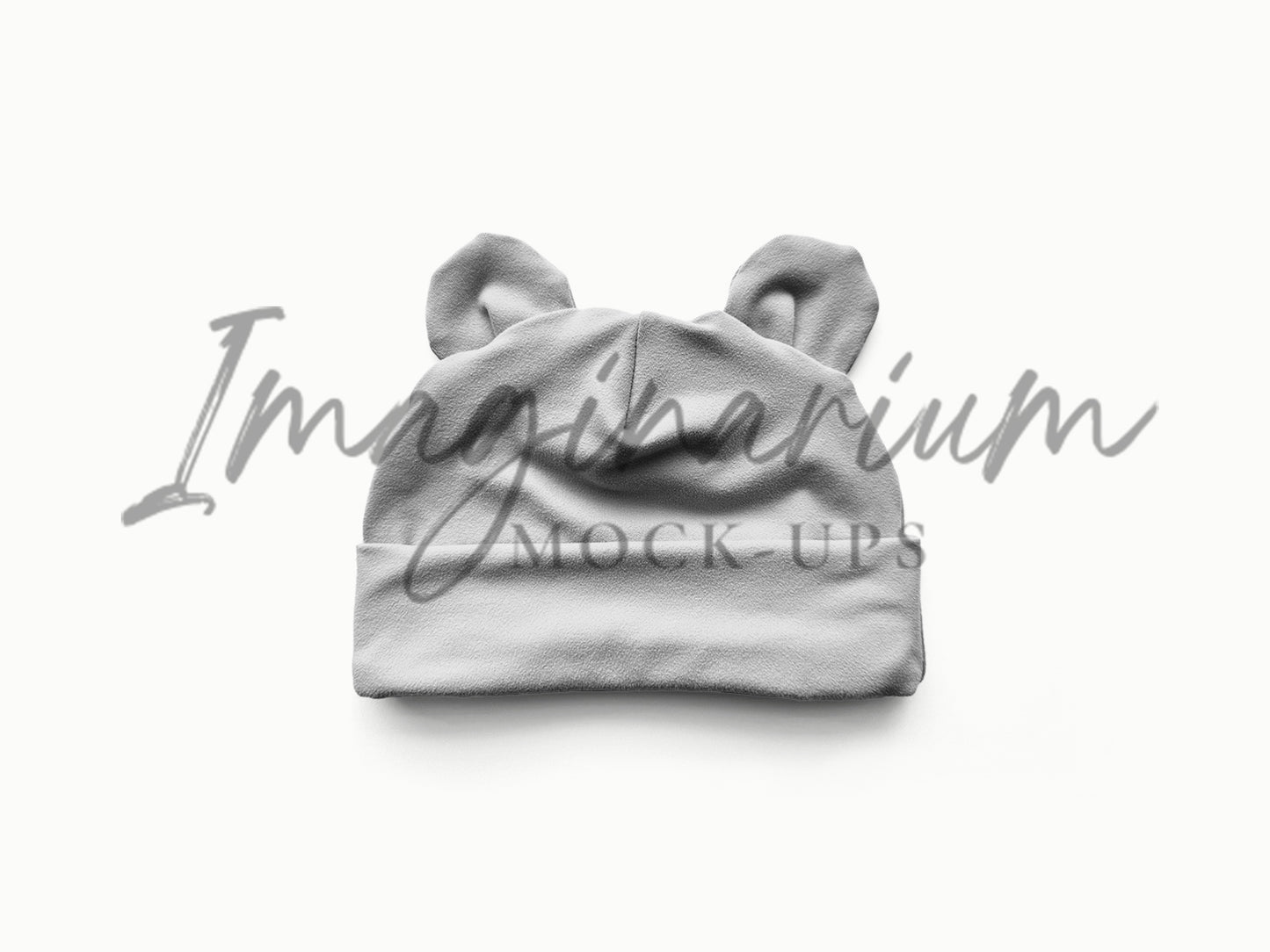 Bear Beanie Baby Hat Mock Up, Realistic Clothing Mockup for Photoshop and Procreate