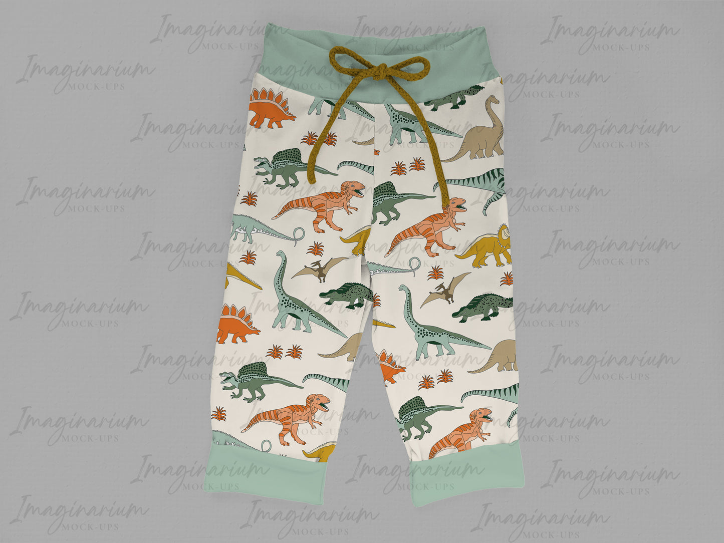 Wild Wide Leg Cargo Pants Mock Up, Realistic Clothing Mock-up for Photoshop and Procreate