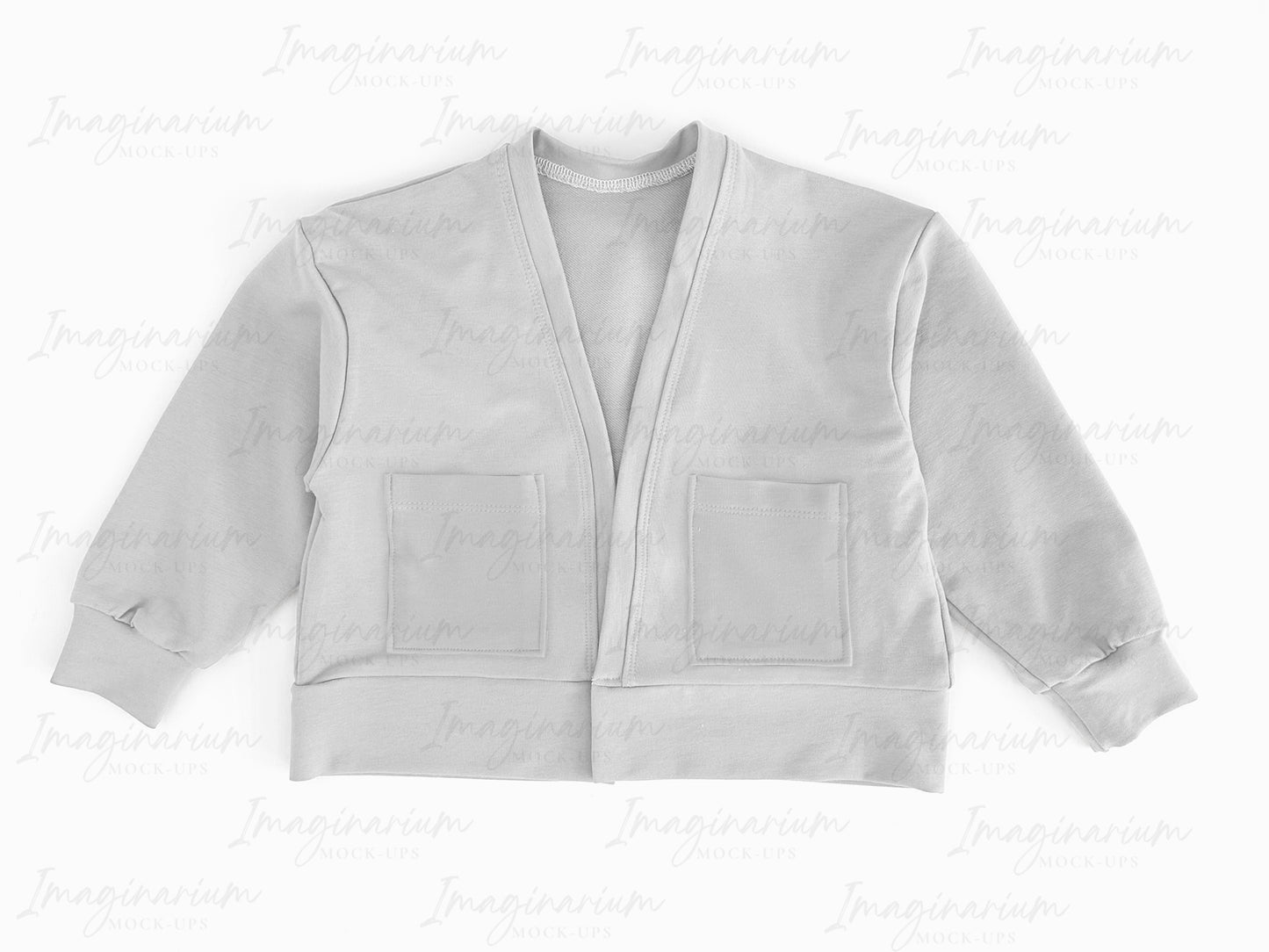 Chunky Cardigan Sweater Mockup, Realistic Mock Up for Photoshop and Procreate