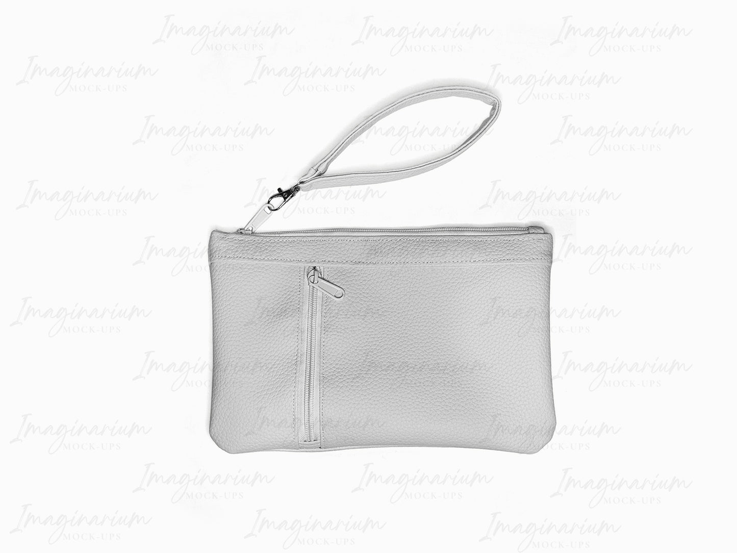 Zippered Clutch Mock Up, Realistic Purse Mockup for Photoshop and Procreate