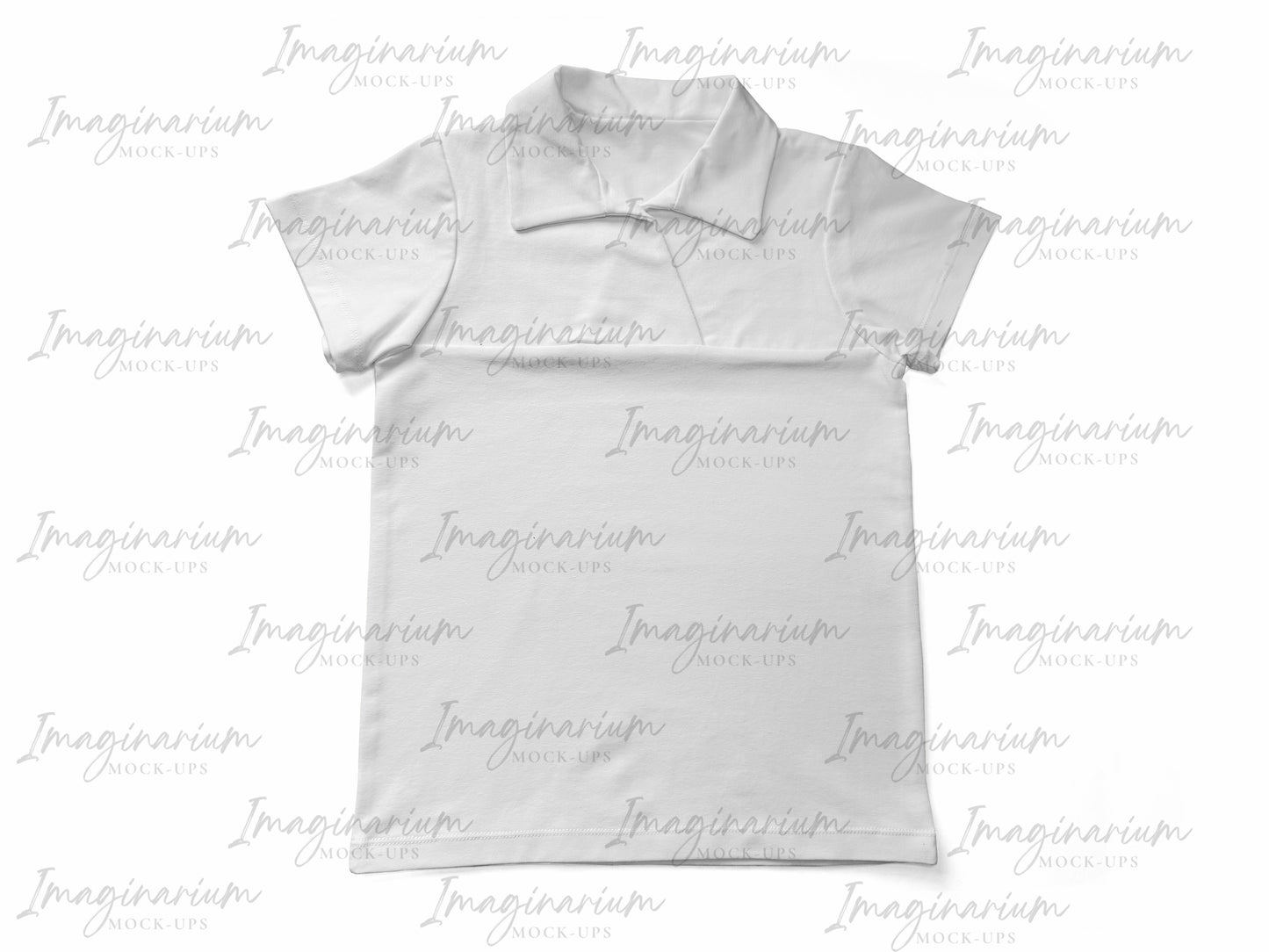 Knit Collar Shirt Mock Up, Realistic Clothing Mockups for Photoshop and Procreate