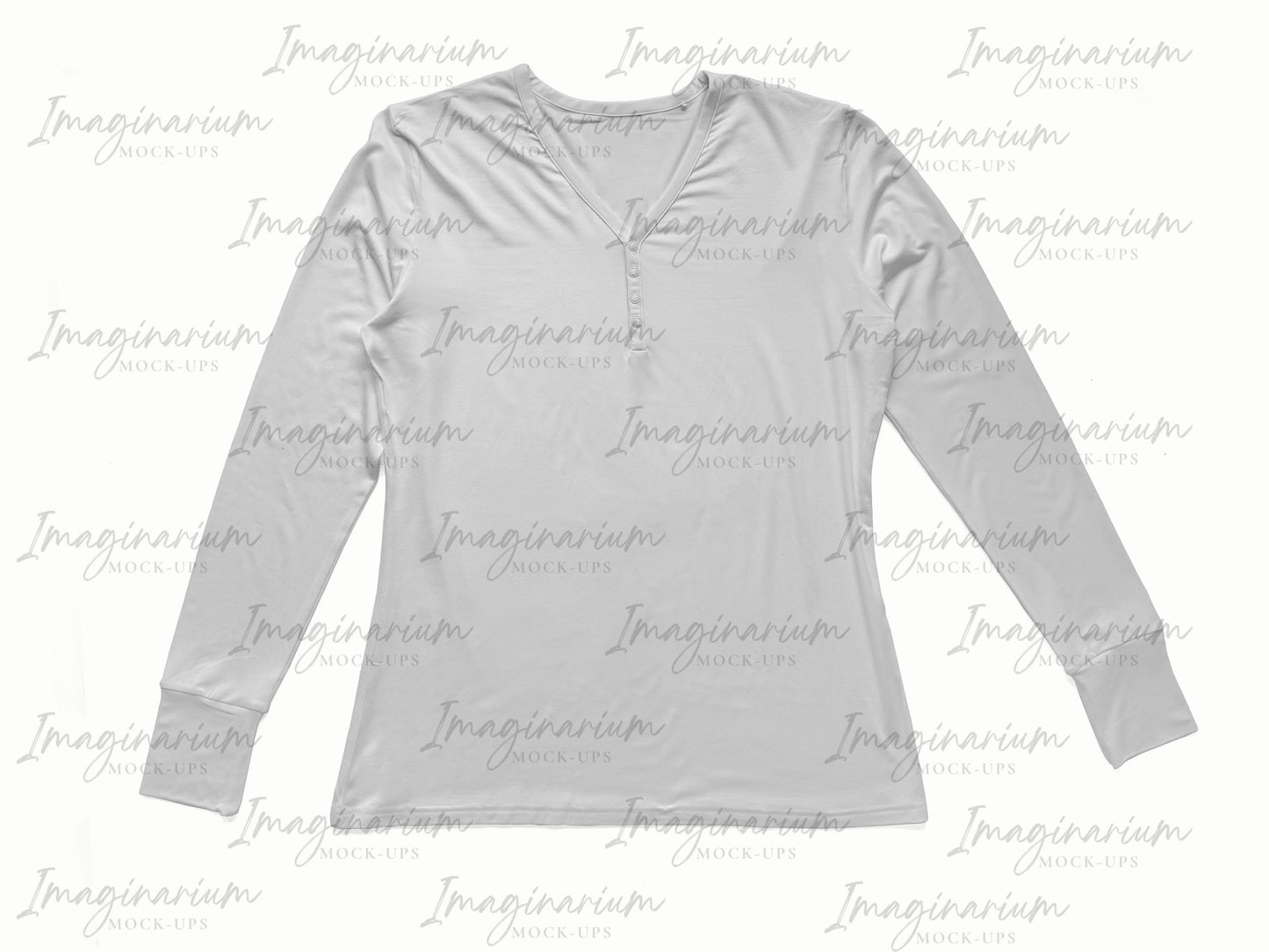 Adult Long Sleeve Top Mock Up, Realistic Mockup for Photoshop and Procreate