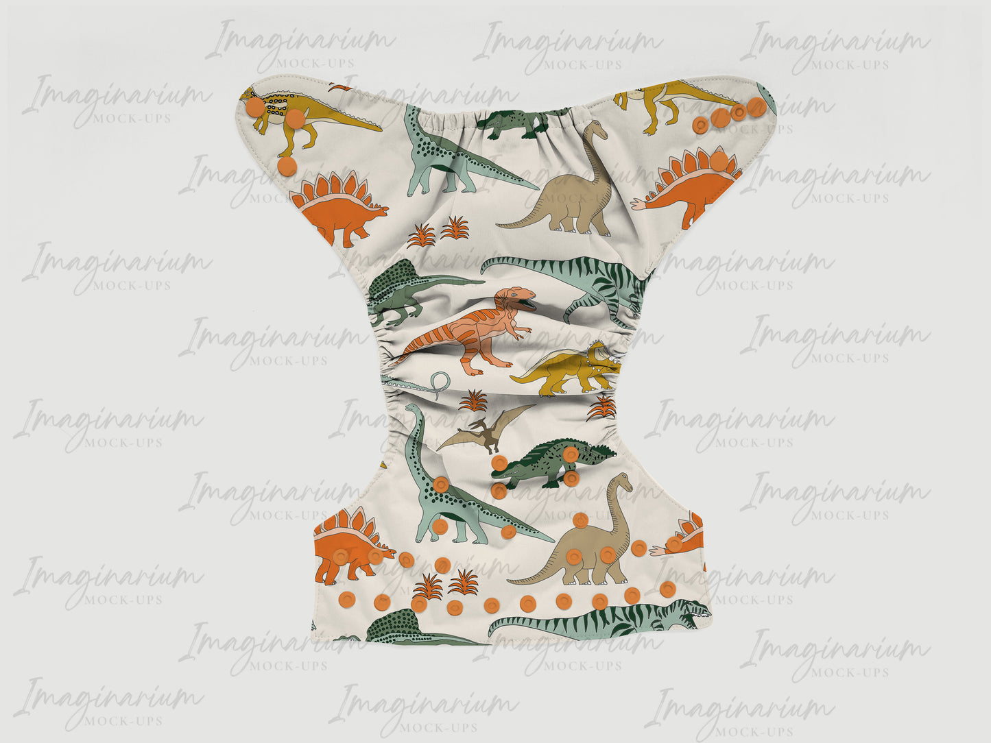 Cloth Diaper Mock Up, Realistic Mockup for Photoshop and Procreate