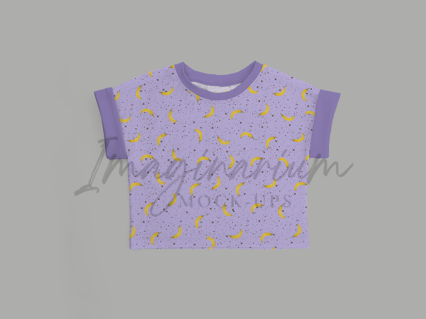 Straight Hem Short Sleeve Dolman Top Mock Up, Realistic Shirt Mockup for Photoshop and Procreate