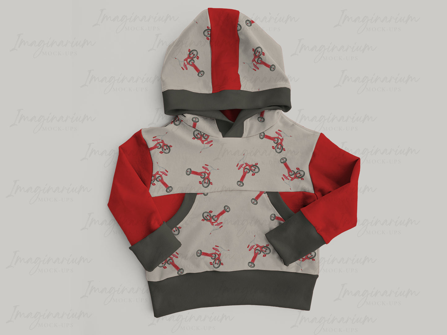Gus + Steel Joey Pullover Hoodie Mock Up, Realistic Clothing Mockup for Photoshop and Procreate