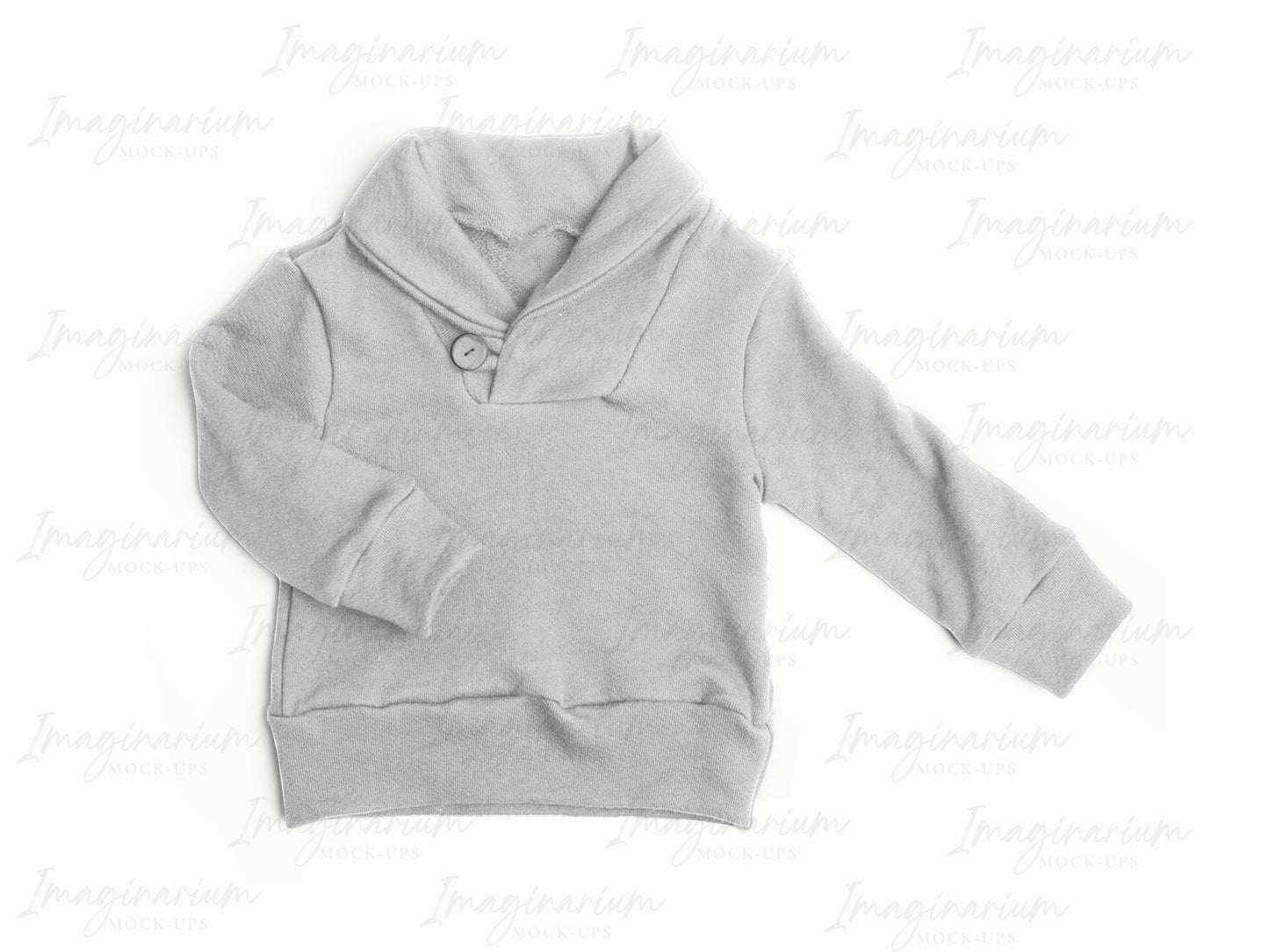 Gus + Steel Shawl Collar Sweater Mock Up, Realistic Clothing Mockup for Photoshop and Procreate