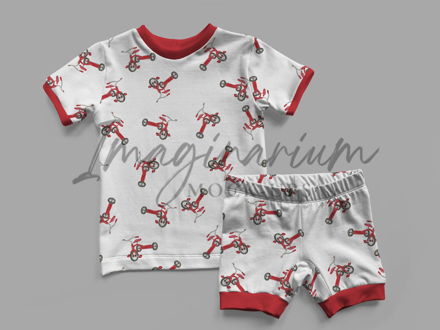 Gus + Steel Summer Lounge Set Outfit Mock Up, Realistic Clothing Mockup for Photoshop and Procreate