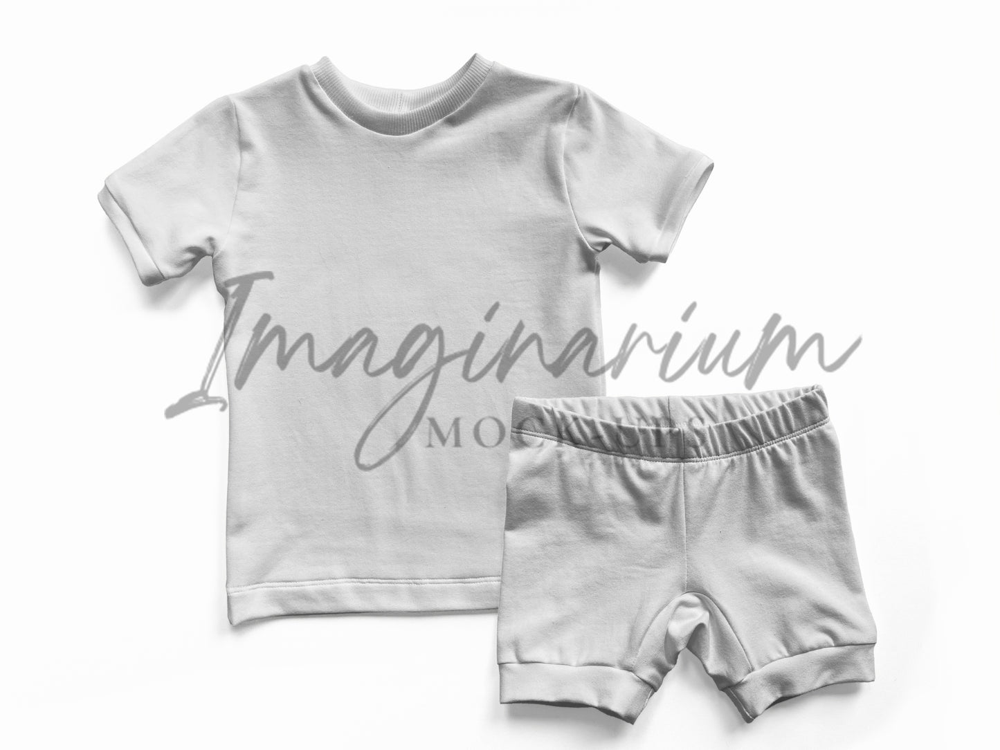 Gus + Steel Summer Lounge Set Outfit Mock Up, Realistic Clothing Mockup for Photoshop and Procreate