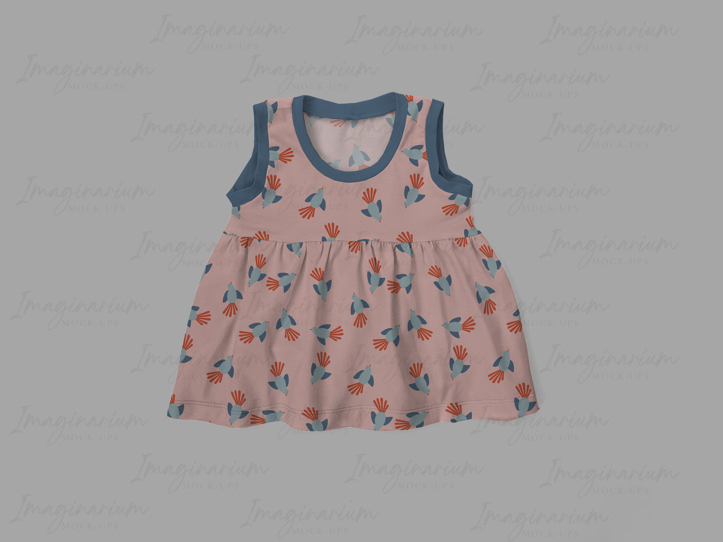Peplum Tank Top Mock Up, Realistic Clothing Mockup for Photoshop and Procreate