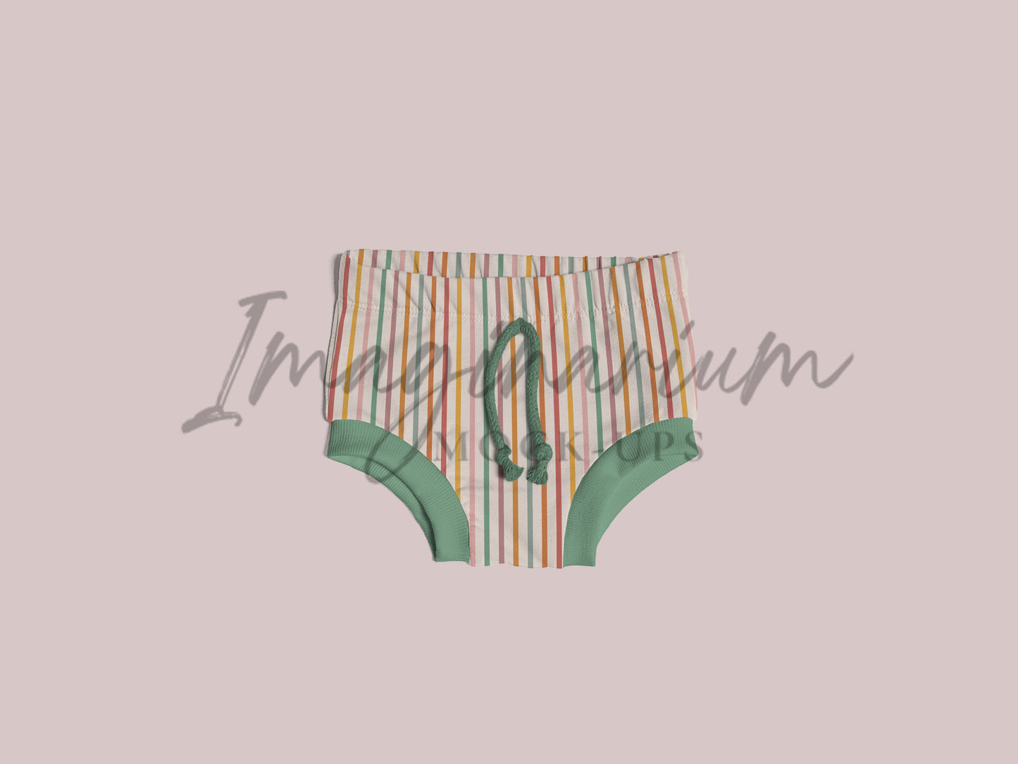 Maisy Summer Set Outfit Mock Up, Realistic Clothing Mockup for Photoshop and Procreate