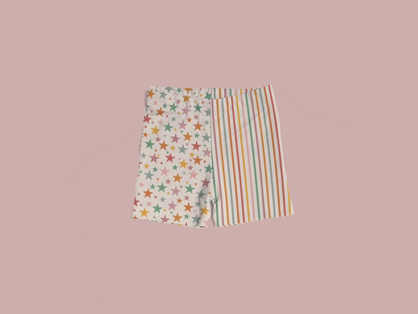 Maisy Summer Set Shorts Mock Up, Realistic Clothing Mockup for Photoshop and Procreate