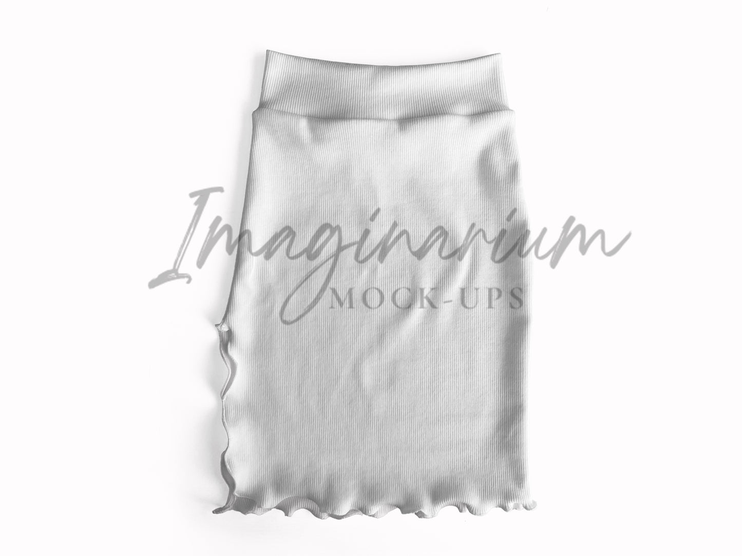 Nancy Fitted Skirt Mock Up, Realistic Clothing Mockup for Photoshop and Procreate