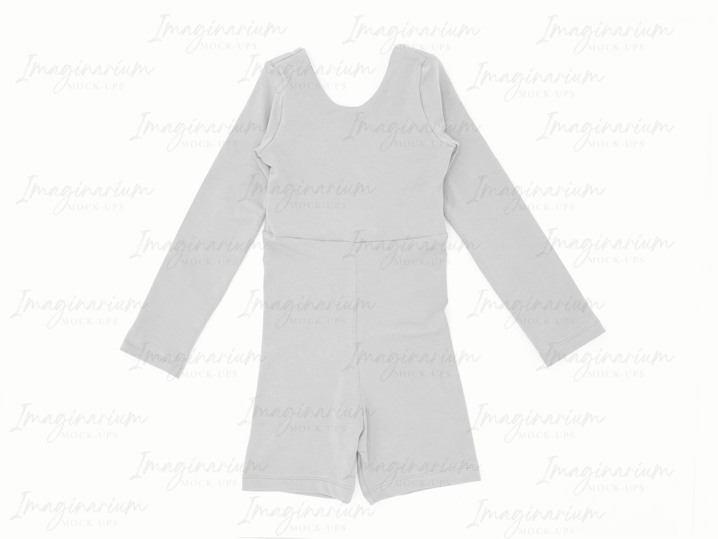 Long Sleeve Pathos Unitard Mock Up, Realistic Clothing Mockup for Photoshop and Procreate