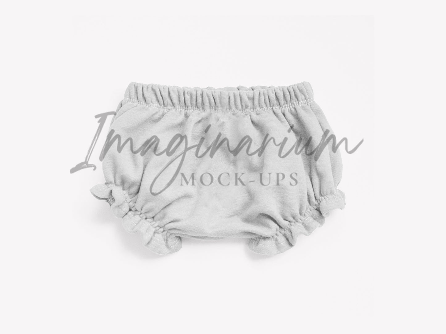 Ruffle Shorties Shorts Mock Up, Realistic Clothing Mockup for Photoshop and Procreate