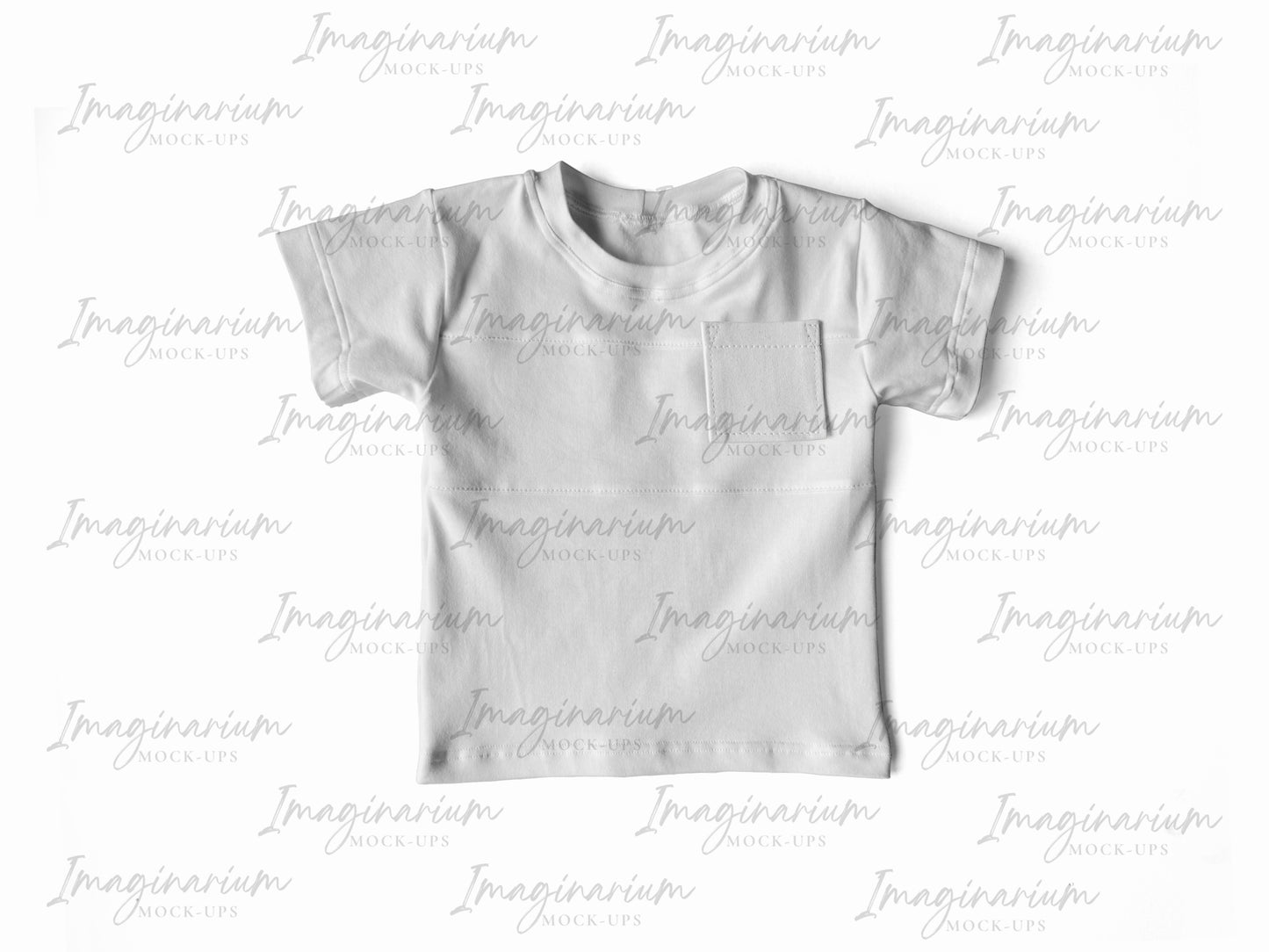 Upton Color Block Short Sleeve Top Mock Up, Realistic Clothing Mockup for Photoshop and Procreate