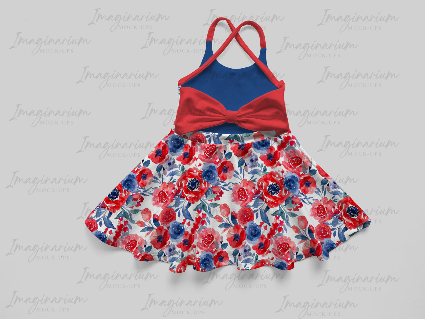 Salerno Dress Mockup, Realistic Clothing Mockup for Photoshop and Procreate