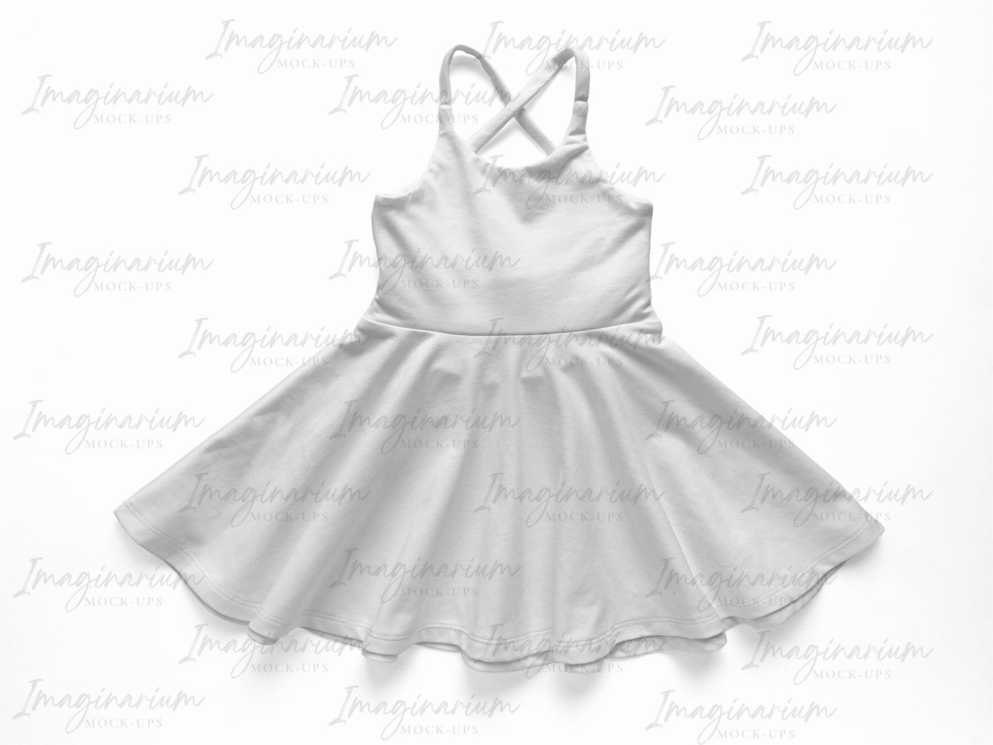 Salerno Dress Mockup, Realistic Clothing Mockup for Photoshop and Procreate
