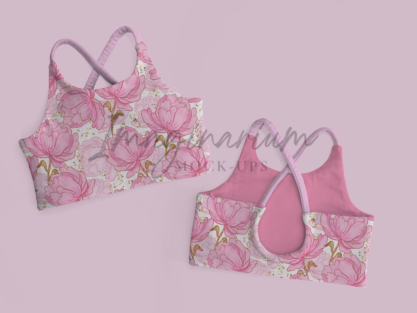 Salerno Top and Skirt Outfit Mock Up, Teardrop Back, Realistic Clothing Mockup for Photoshop and Procreate