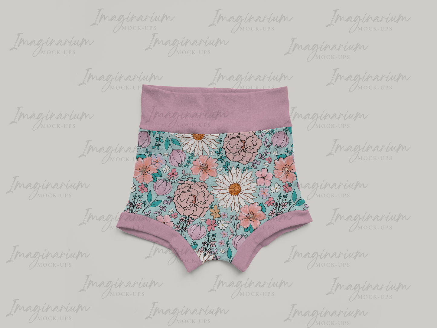 Sonoran Bummies Mock Up, Realistic Clothing Mockup for Photoshop and Procreate
