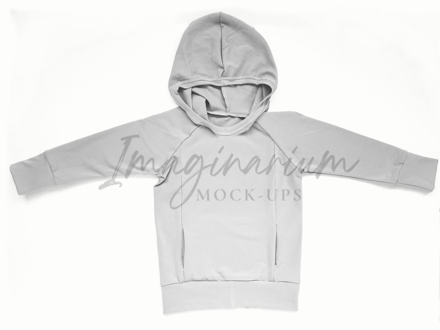 Seaside Hoodie Sweatshirt Mockup, Realistic Clothing Mock Up for Photoshop and Procreate