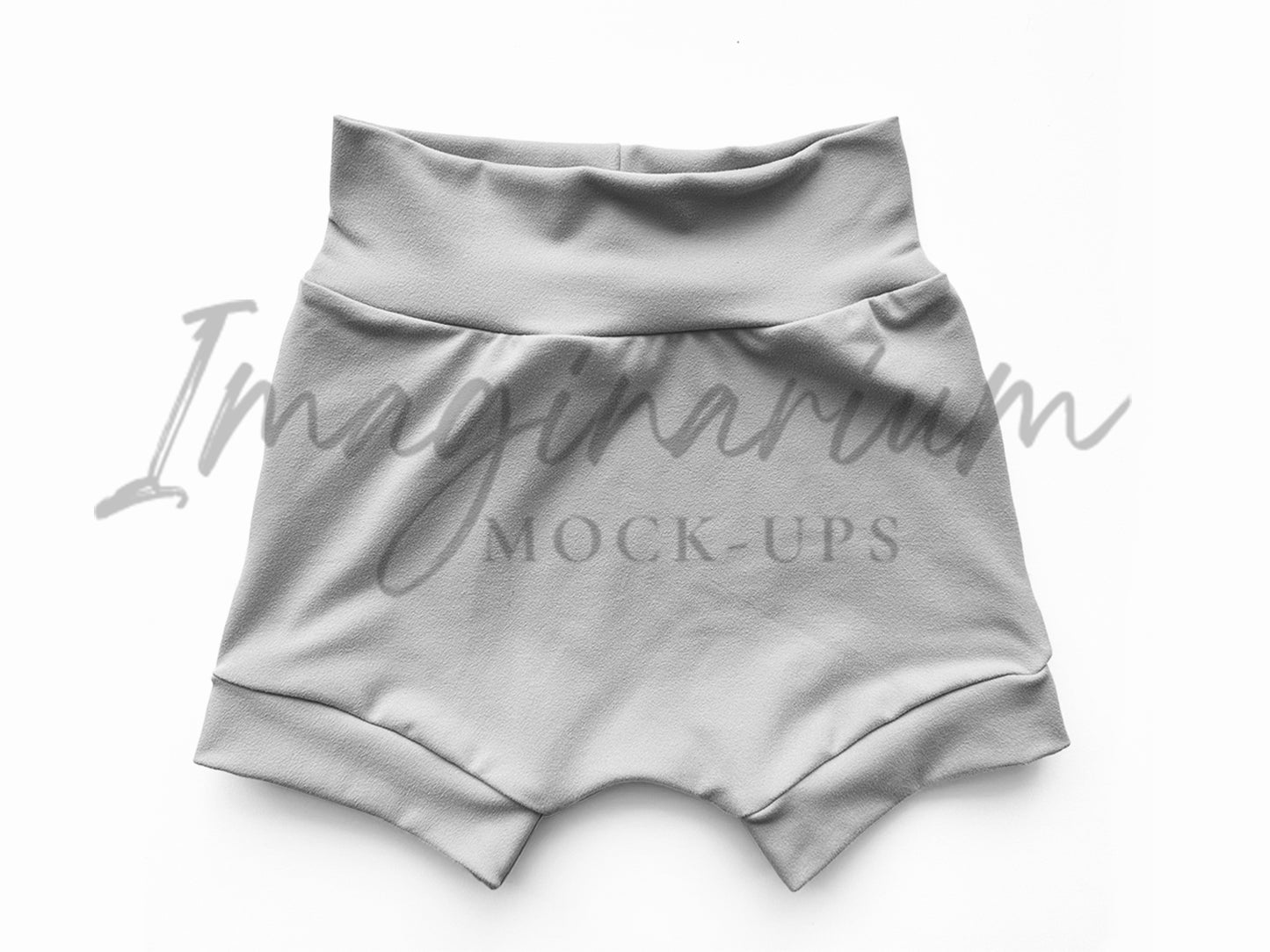 Shorties Shorts Mock Up, Realistic Clothing Mockup for Photoshop and Procreate