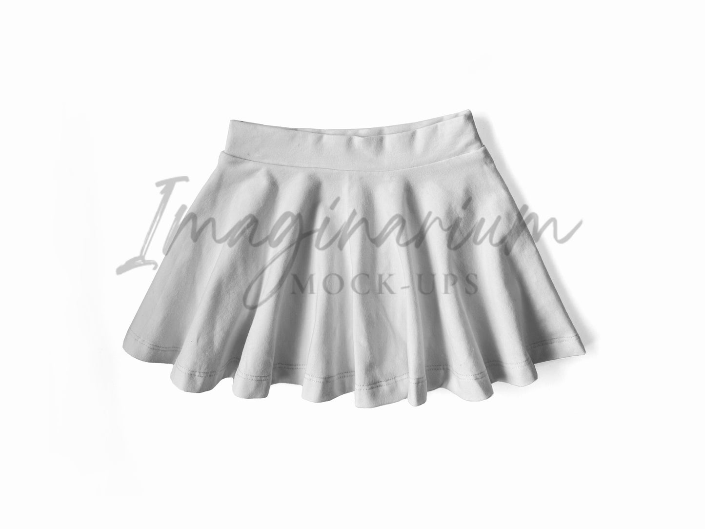 Salerno Skater Skirt, Circle Skirt Mock Up, Realistic Clothing Mockup for Photoshop and Procreate