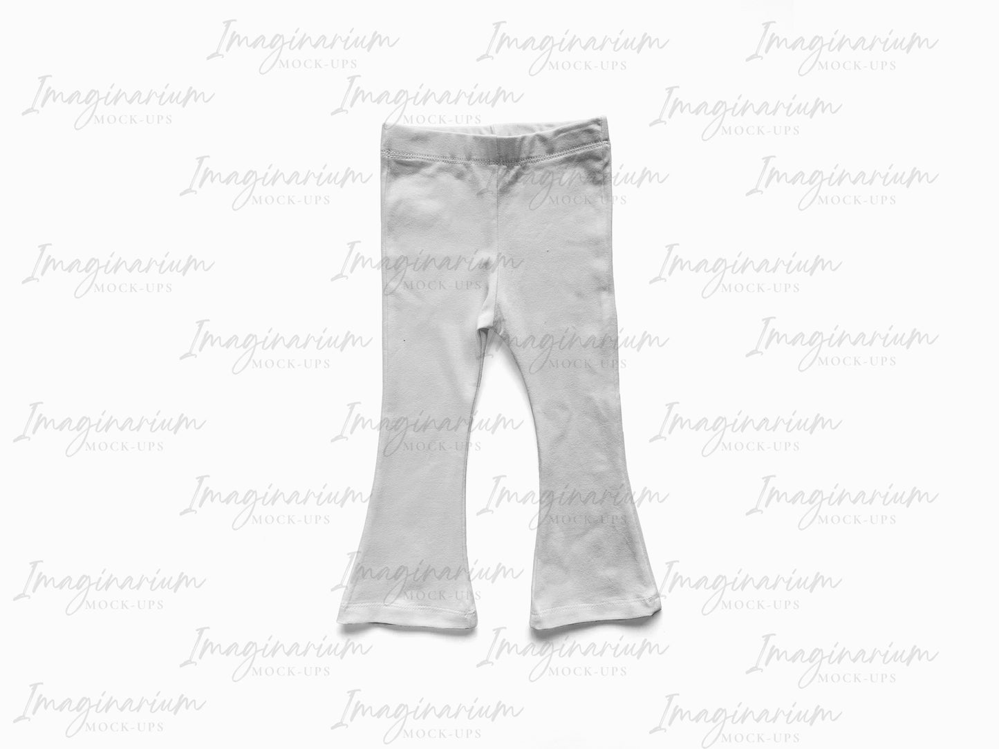 Slim Flare Pants Mock Up, Realistic Mockup for Photoshop and Procreate