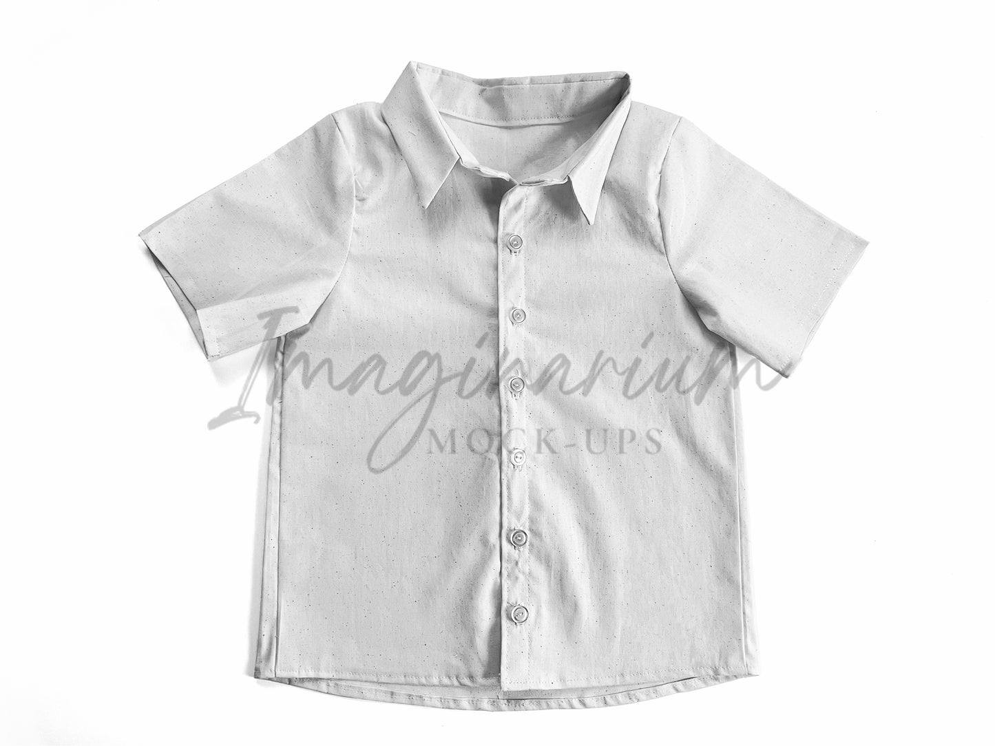 Southport Woven Button Up Shirt Mock Up, Realistic Clothing Mockups for Photoshop and Procreate