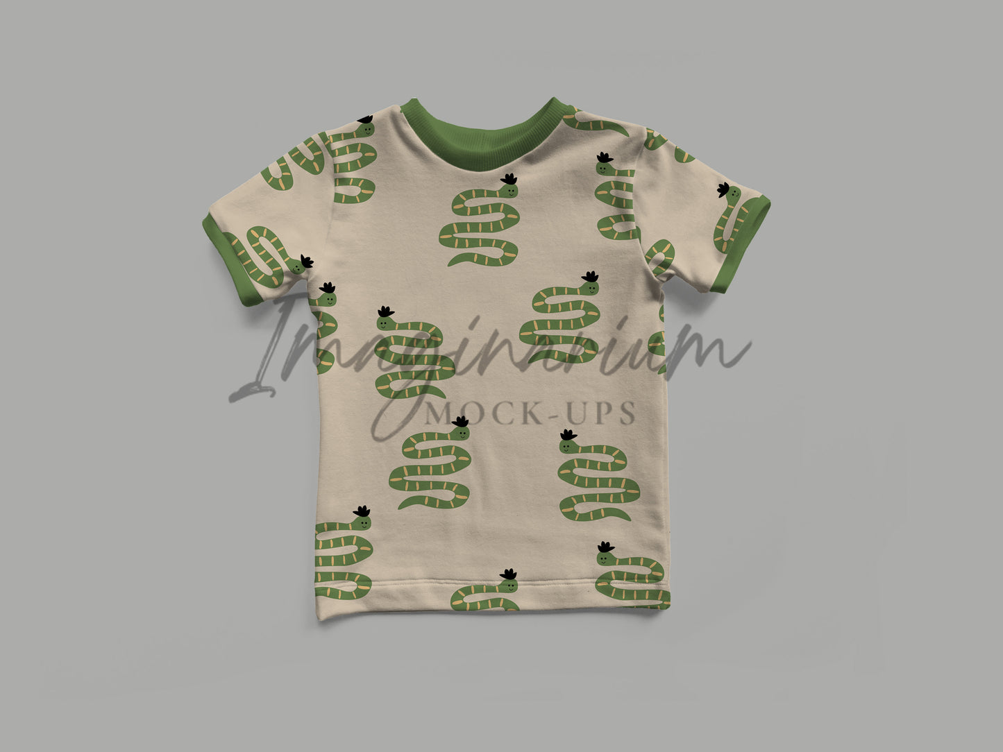 Gus + Steel Summer Lounge Set Short Sleeve Shirt Mock Up, Realistic Clothing Mockup for Photoshop and Procreate