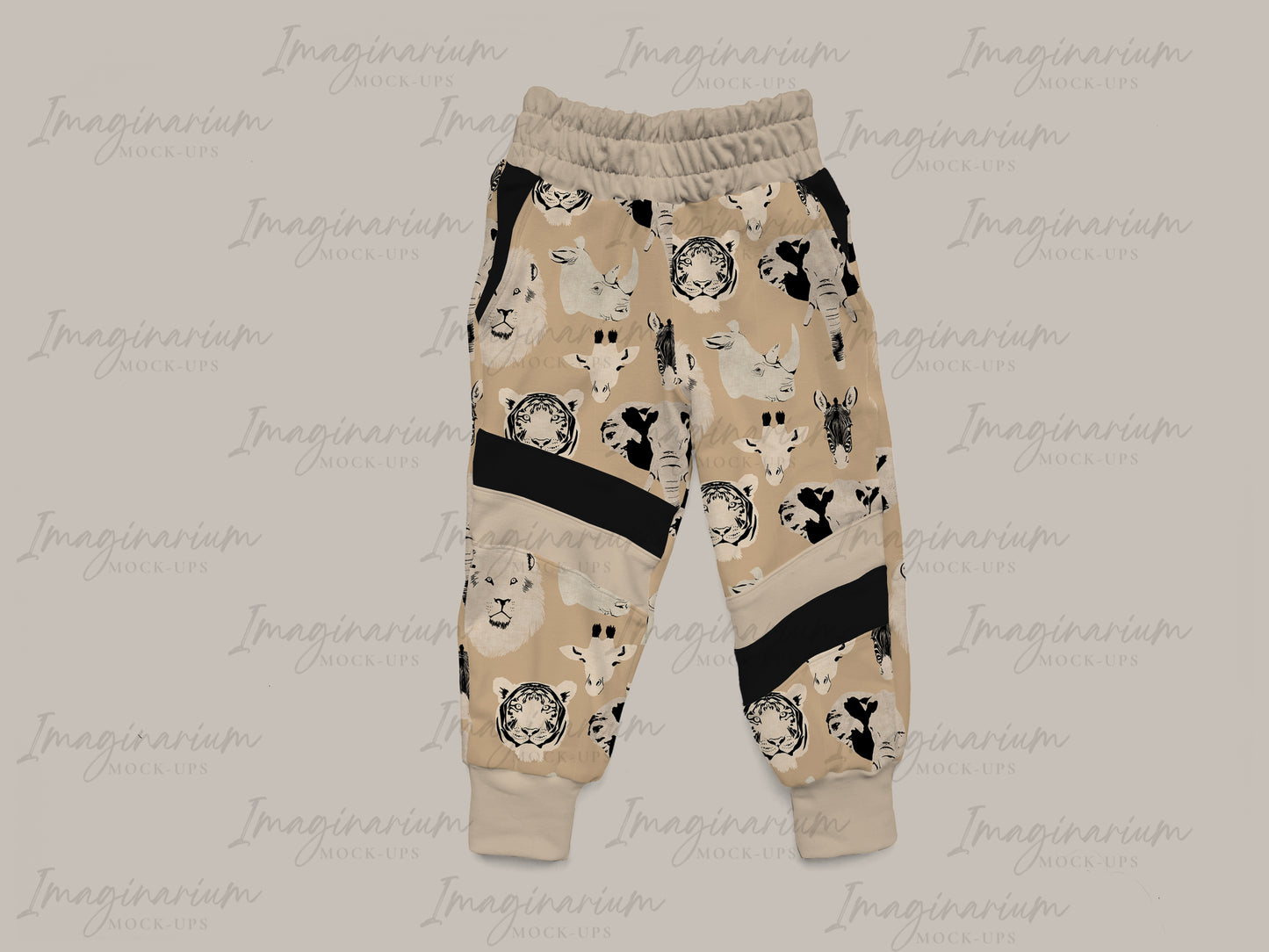 Sunny Sweats Pants Mock-up, Realistic Clothing Mockup for Procreate and Photoshop