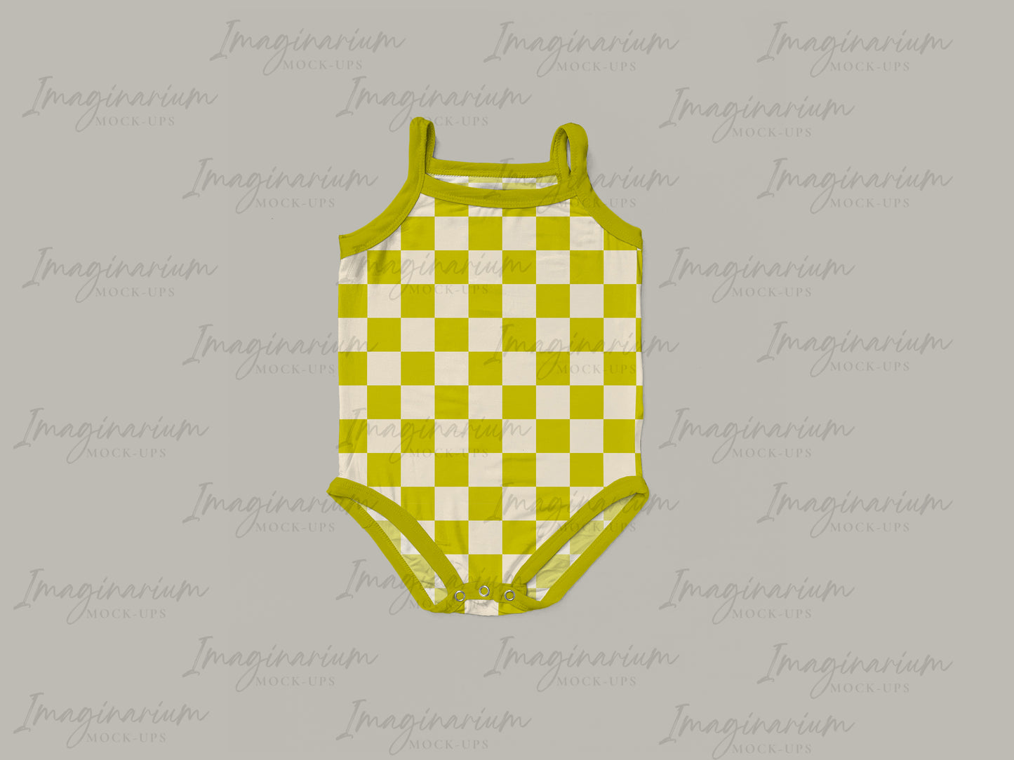 Summer Cami Tank Bodysuit Mock Up, Realistic Clothing Mockup for Photoshop and Procreate