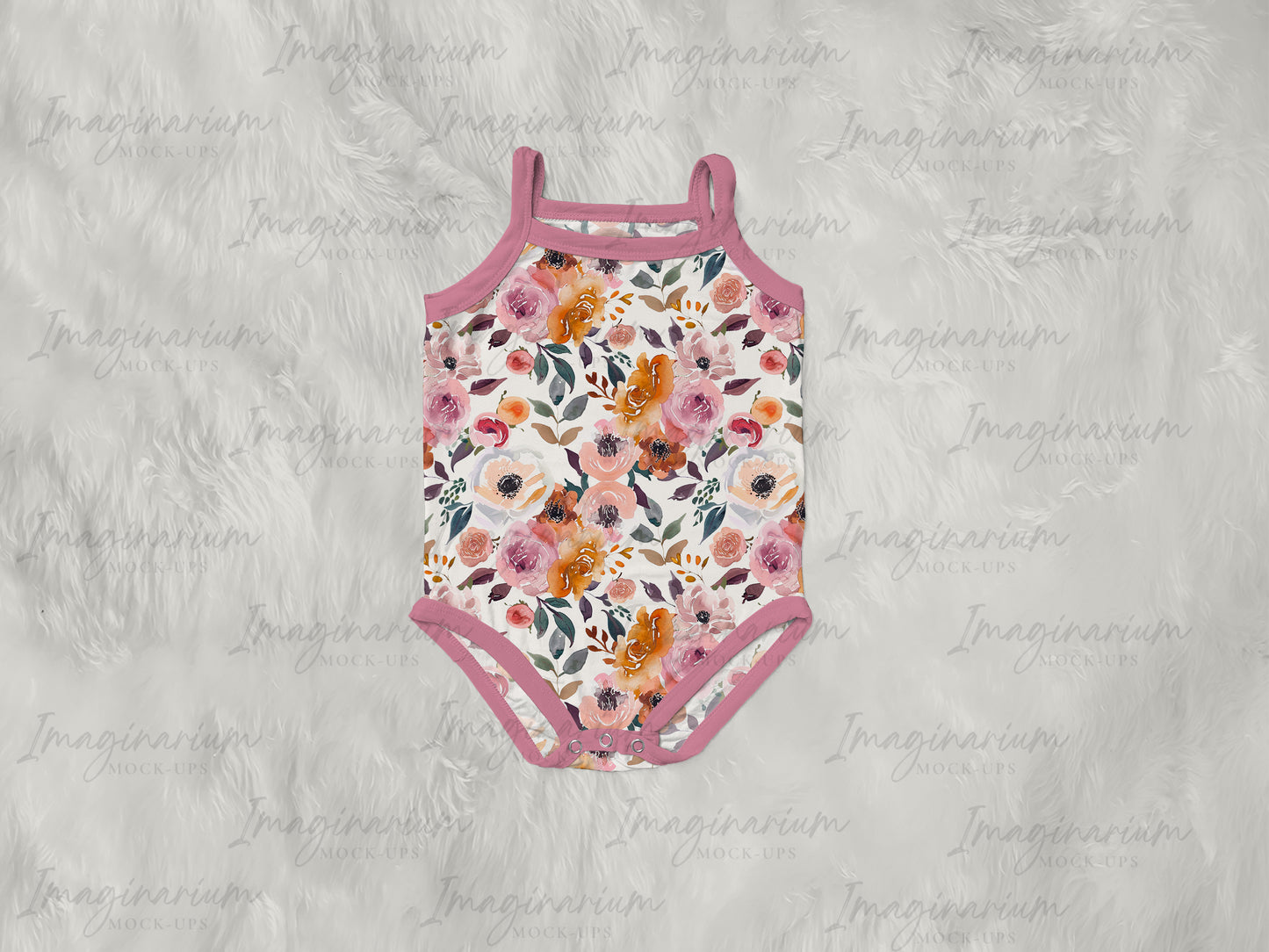 Summer Cami Tank Bodysuit Mock Up, Realistic Clothing Mockup for Photoshop and Procreate