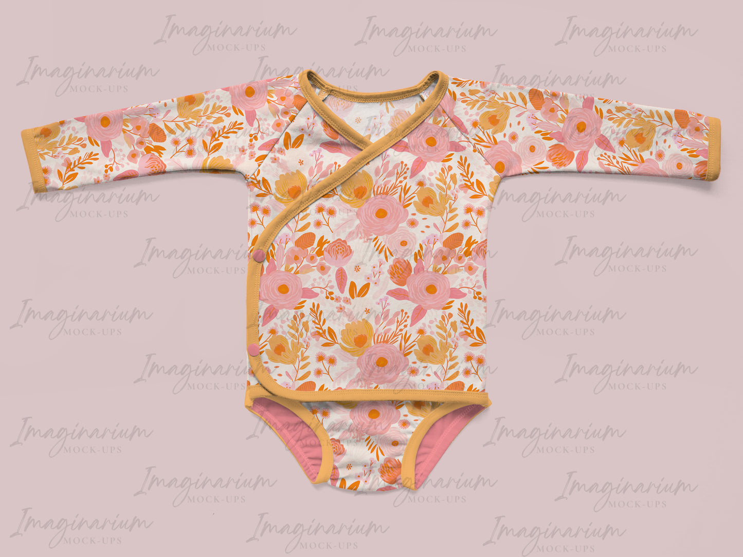 Baby Wrap Set BUNDLE, Group Flat lay and individual item Mock-ups, Realistic Clothing Mockup for Procreate and Photoshop