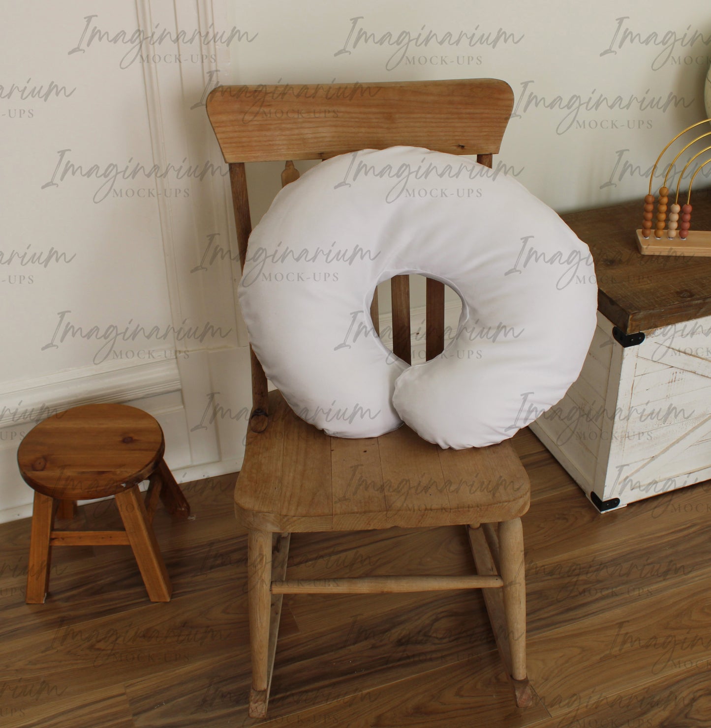 Nursing Pillow Mockup, Realistic Mockup for Procreate and Photoshop