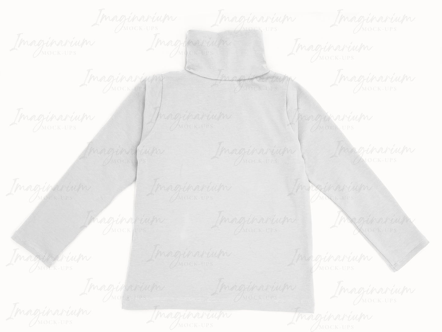 Gus + Steel Turtleneck Shirt Mockup, Realistic Clothing Mock Up for Photoshop and Procreate