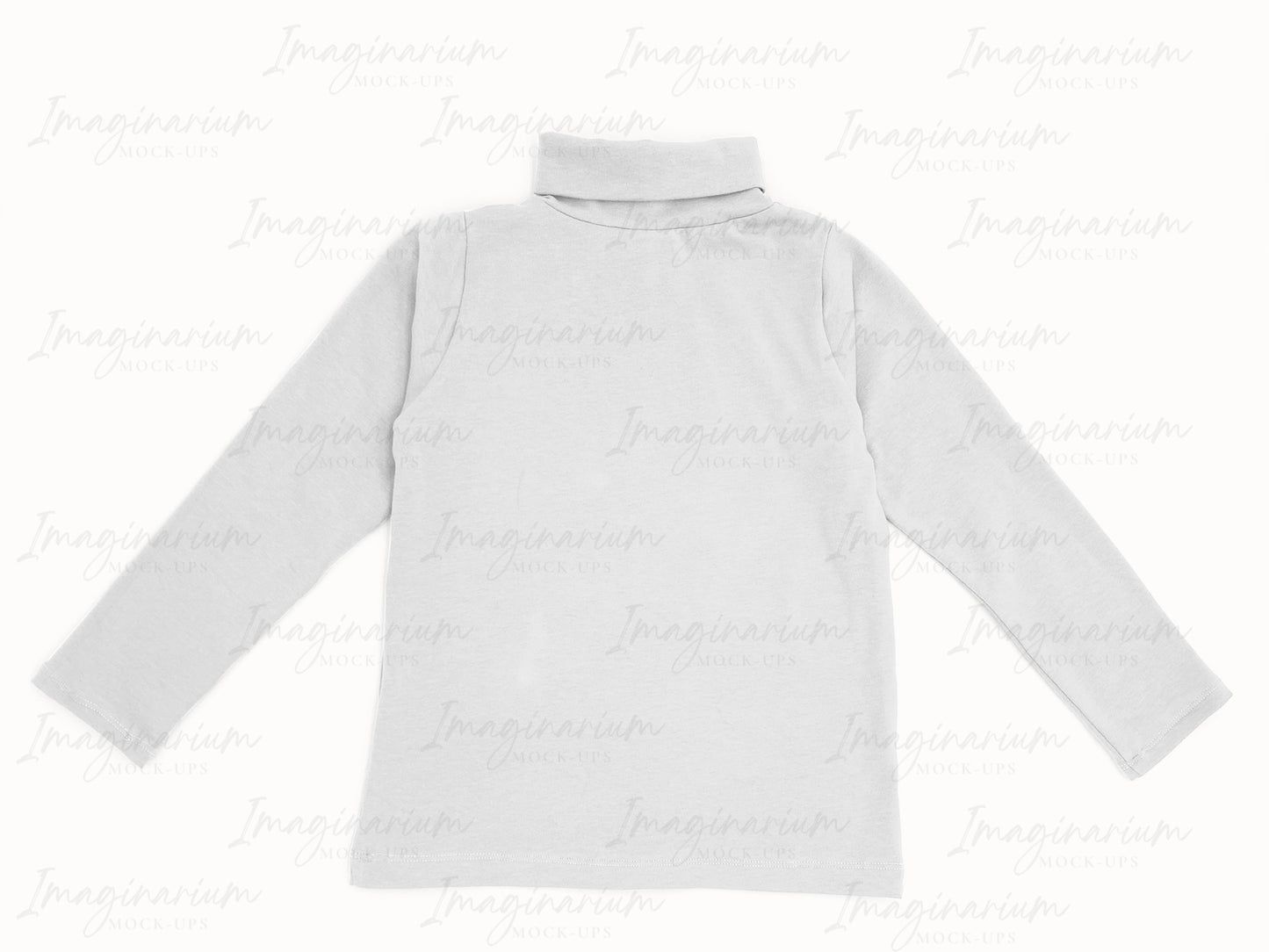 Gus + Steel Turtleneck Shirt Mockup, Realistic Clothing Mock Up for Photoshop and Procreate