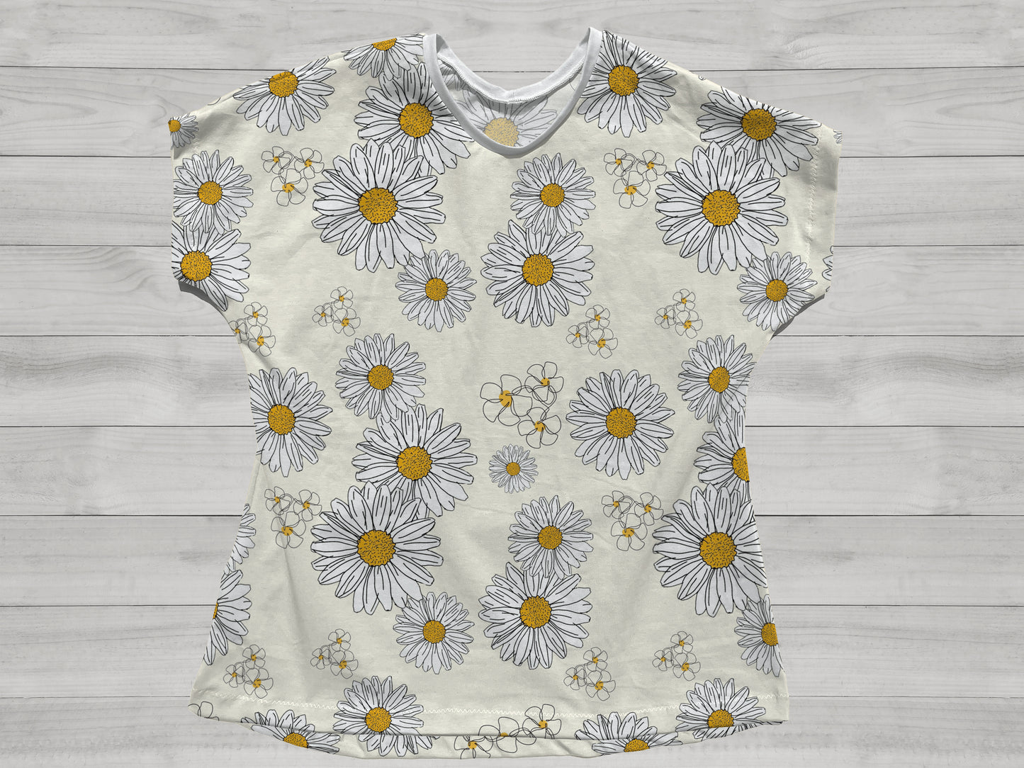 Adult Short Sleeve Dolman Tee Mock Up, Realistic Mockup for Photoshop and Procreate