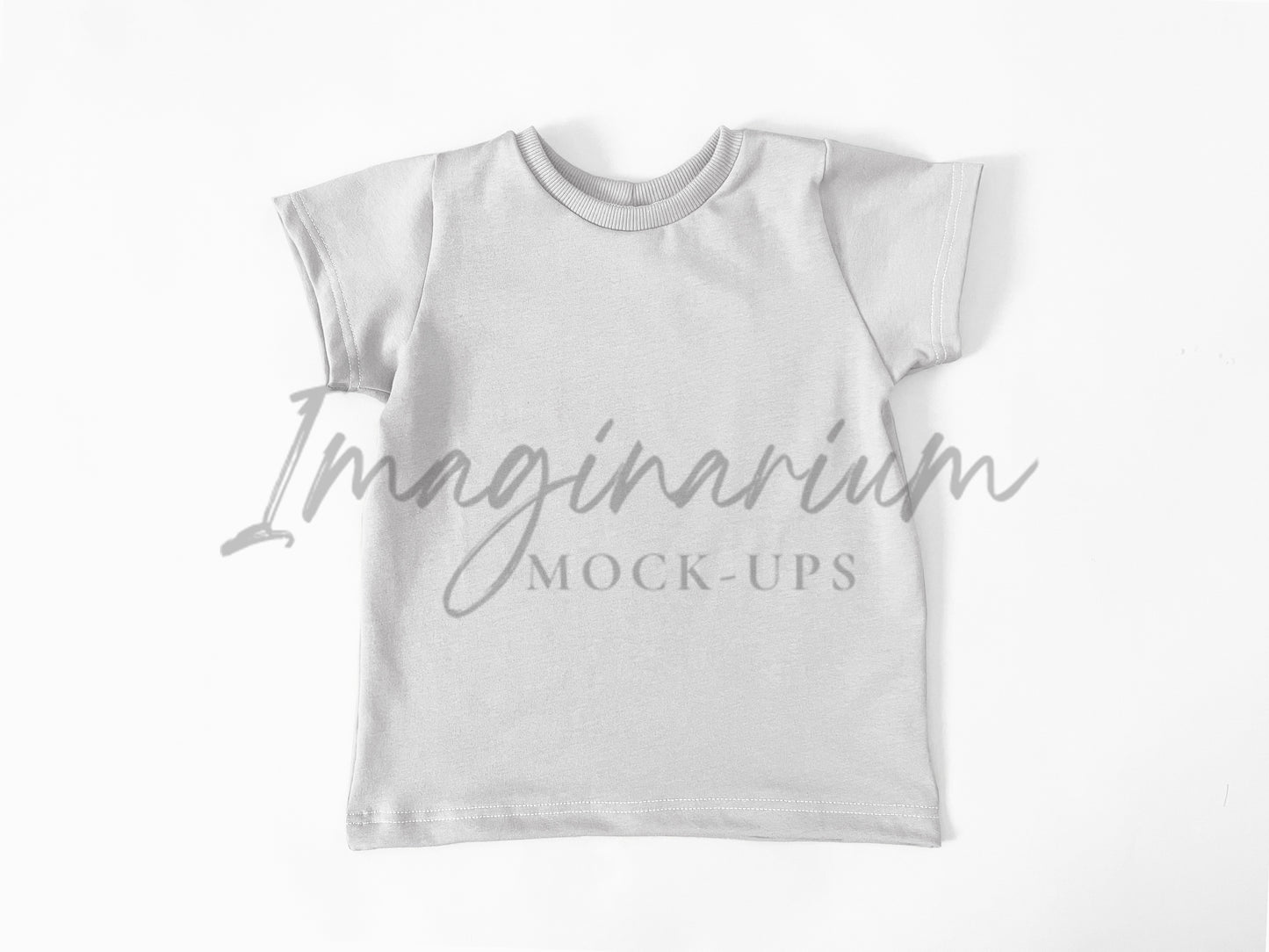 Gus + Steel Basic Tee Short Sleeve Shirt Mock Up, Realistic Clothing Mockup for Photoshop and Procreate