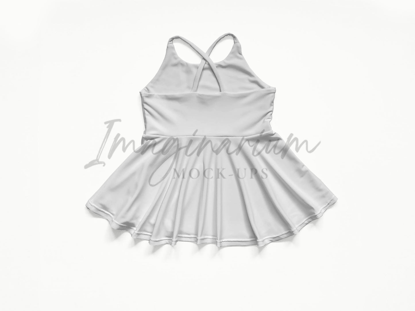 BUNDLE Brielle Cross Strap Back Mock Ups, Realistic Clothing Mockup for Photoshop and Procreate