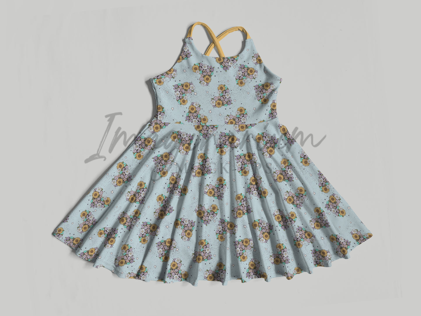 BUNDLE Brielle Cross Strap Back Mock Ups, Realistic Clothing Mockup for Photoshop and Procreate
