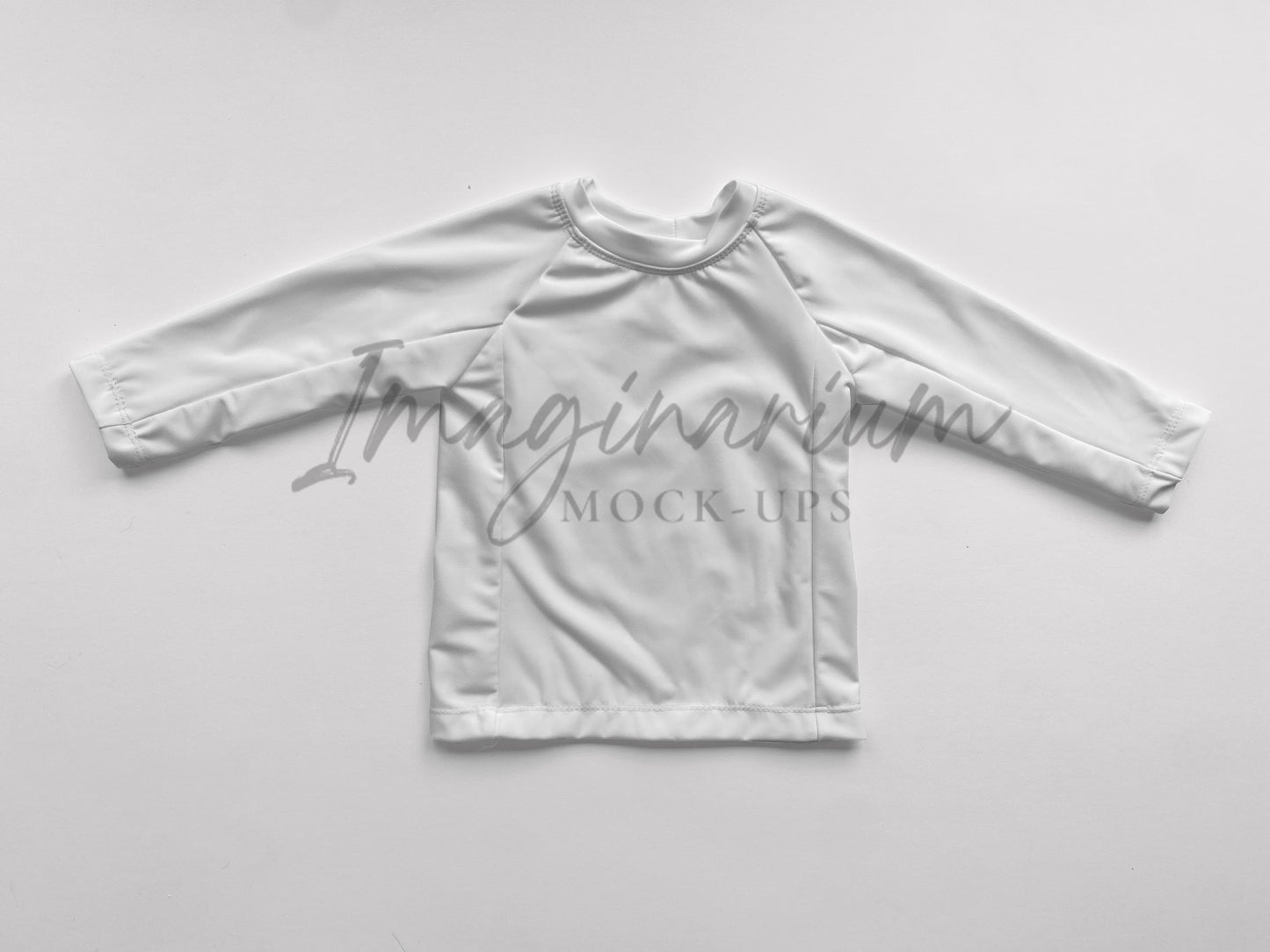 Hang Ten Rash Guard Top Mockup, Realistic Swimwear Mockup for Photoshop and Procreate
