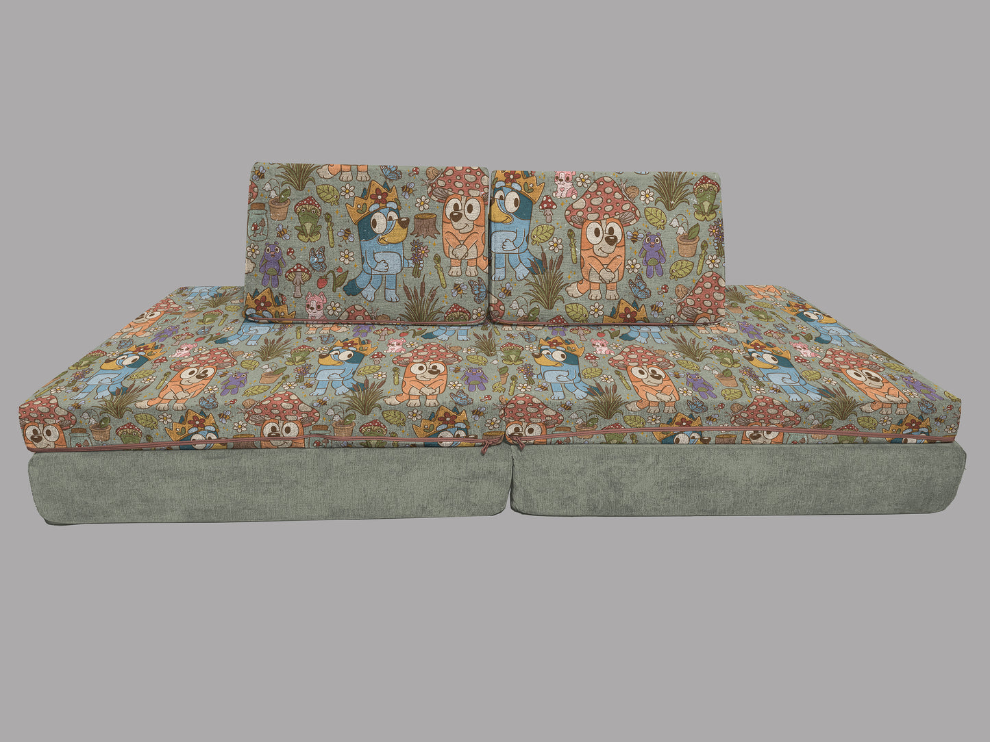 Kids Couch Mock Up, Customizable Realistic Mockup for Procreate and Photoshop