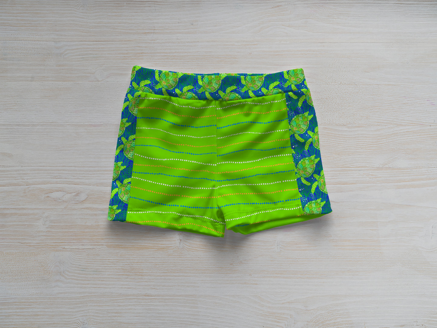 Swim Shorts Mock Up, Realistic Swimsuit Mockup for Photoshop and Procreate