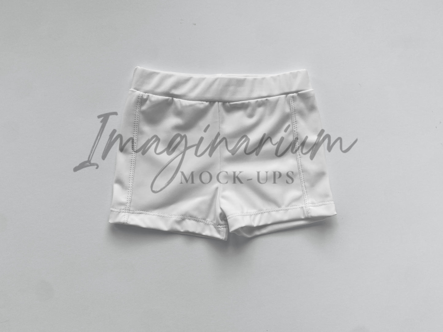 Swim Shorts Mock Up, Realistic Swimsuit Mockup for Photoshop and Procreate