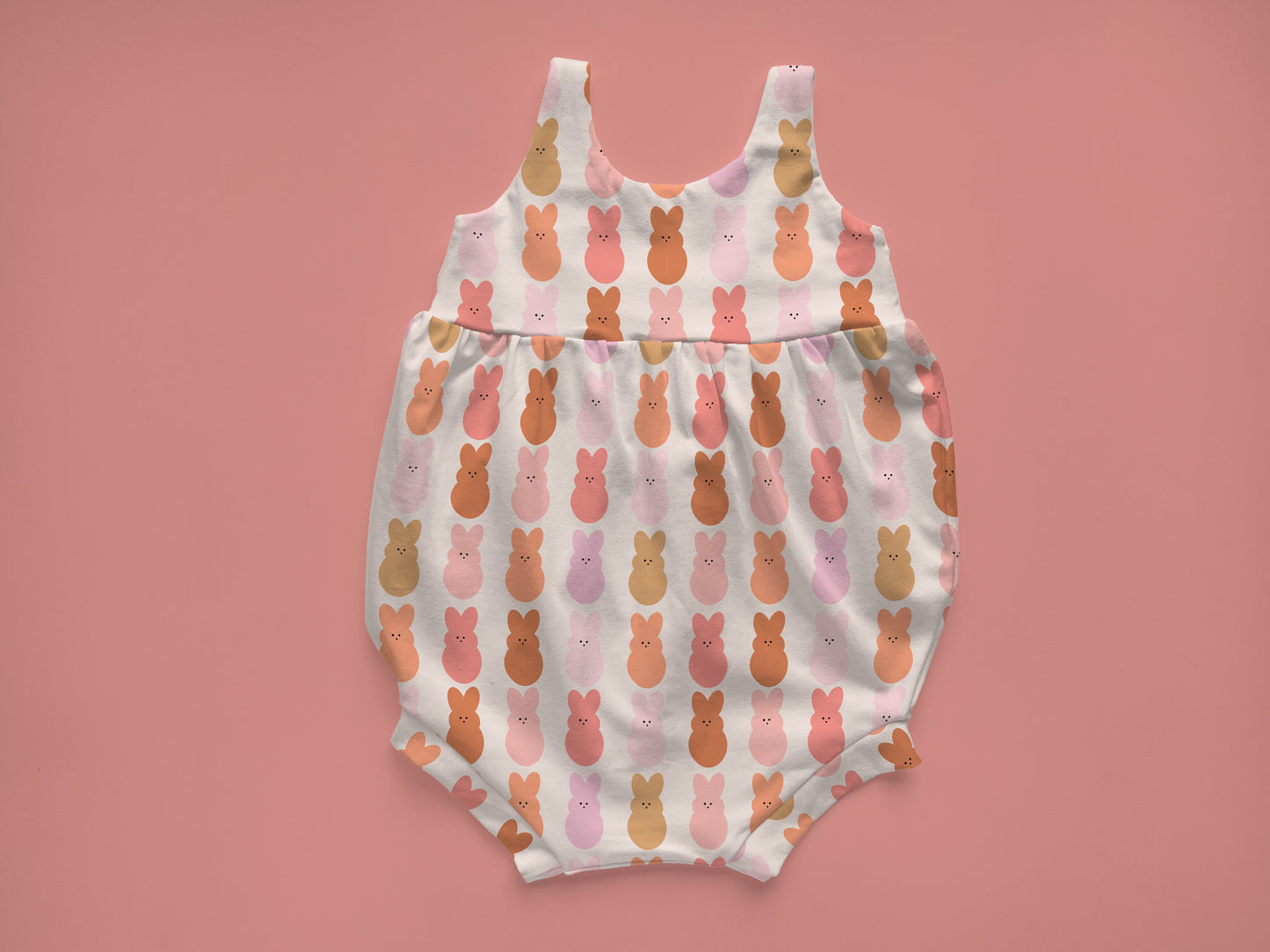 Sinclair Tank Romper Mock Up, Realistic Mockup for Photoshop and Procreate